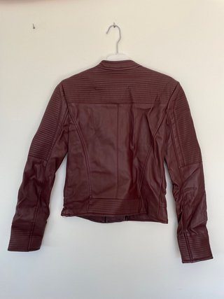 Chaqueta Biker Roja Mujer Alcott