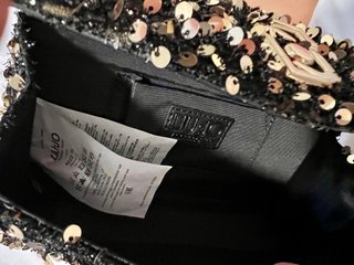 Borsa Liu Jo Nera e Dorato con Paillettes