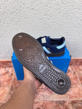 Zapatillas Adidas Spezial Azul Dorado
