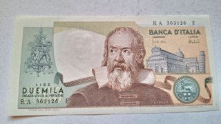 Lotto Banconote Italiane Lira (500, 1000, 2000)