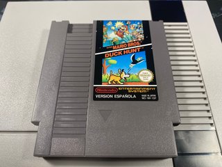CONSOLA NINTENDO NES CAJA Y JUEGO MARIO