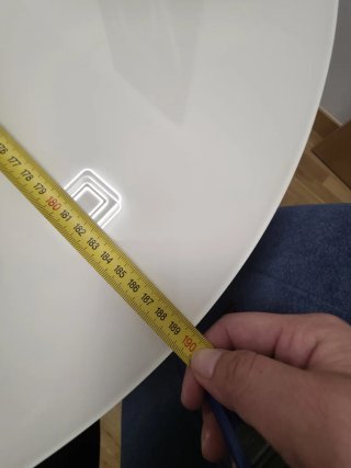 Mesa Comedor Ovalada Blanca + 6 Sillas