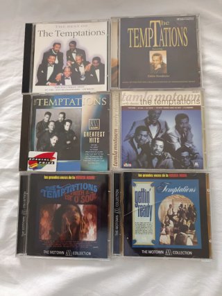 6 CDs de The Temptations
