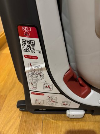 Silla coche Chicco Isofix gris