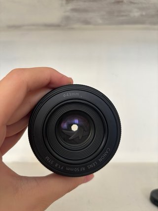 Objetivo Canon RF 50 f1.8 STM