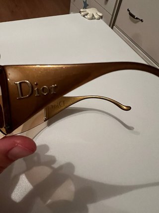 Gafas de sol Dior doradas