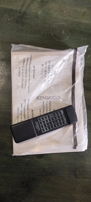 Equipo de música Kenwood con tocadiscos
