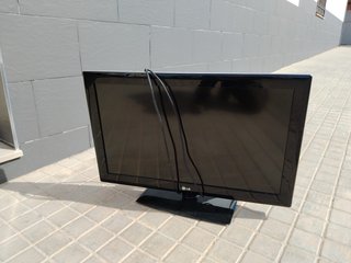 Televisión LG Negra