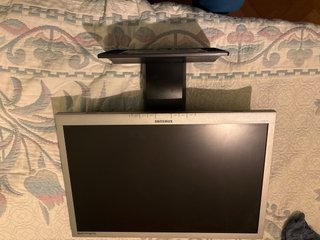 Fujitsu Esprimo Q920 Mini PC Negro/Rojo + monitor