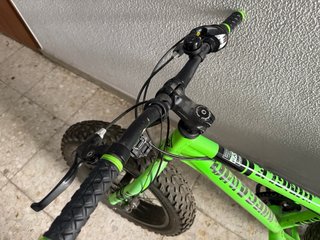 Bicicleta Fat Bike Infantil Verde