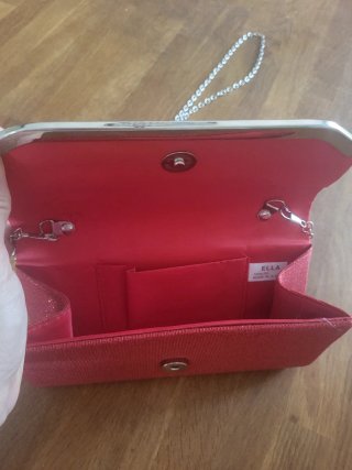 Bolso de fiesta rojo