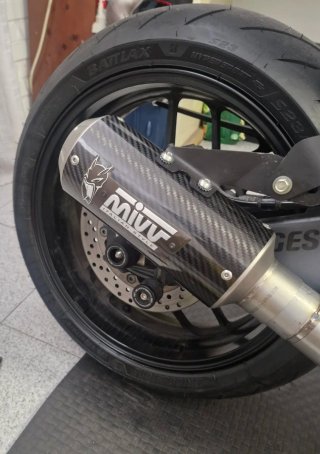 Tubo Escape MIVV Carbono MT09 V3/V4