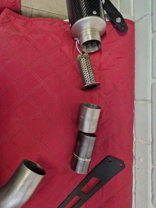 Tubo Escape MIVV Carbono MT09 V3/V4