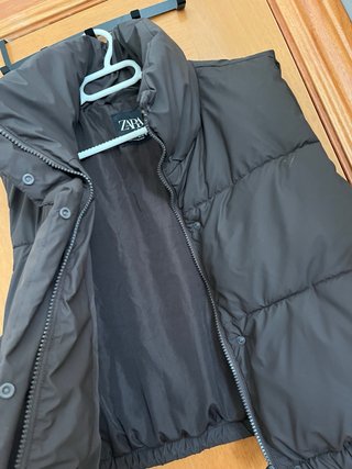 Chaleco Zara Marrón