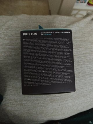 Cámara Deportiva Prixton DV670 4K Dual Screen