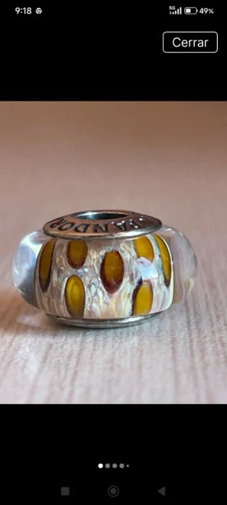 Pandora descatalogado cristal murano