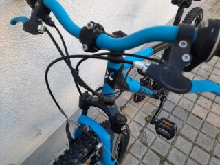 Bicicleta Montaña 24 Azul