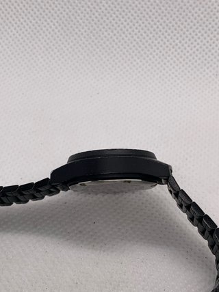 Reloj Seiko Pulsar Vintage Negro y Dorado