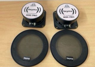 Altavoces Beyma CPM42 Negros