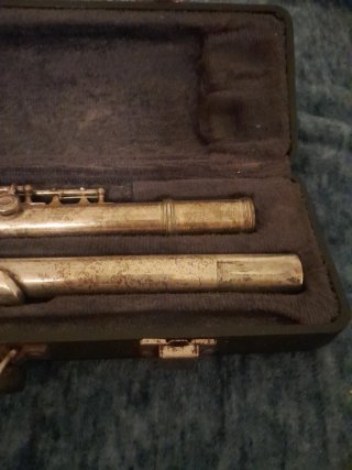 Flauta travesera con estuche