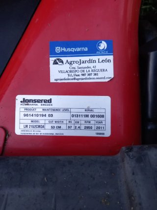 Cortacésped Jonsered LM2152 CMDA