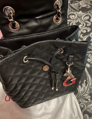 Zainetto Guess originale trapuntato nero