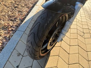 Yamaha FZ6 Naked Negra