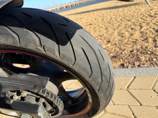 Yamaha FZ6 Naked Negra