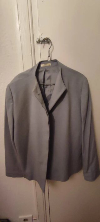 Americana gris Marks & Spencer azul cielo