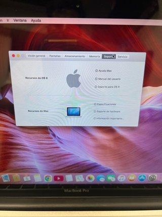 MacBook Pro 8GB RAM 500g