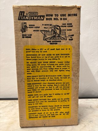 Ingletadora Stanley Handyman H114