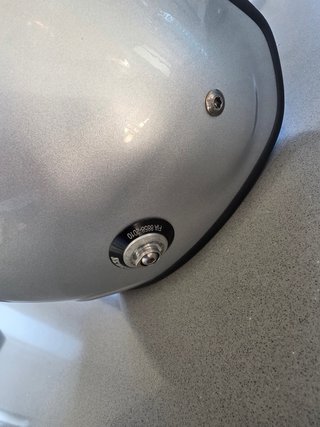 Casco Rallye Stilo XR Plata Perfecto estado