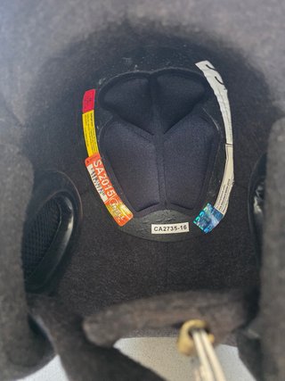 Casco Rallye Stilo XR Plata Perfecto estado