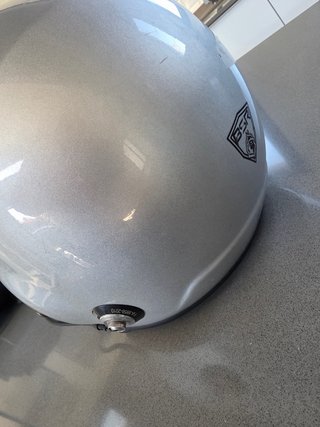 Casco Rallye Stilo XR Plata Perfecto estado