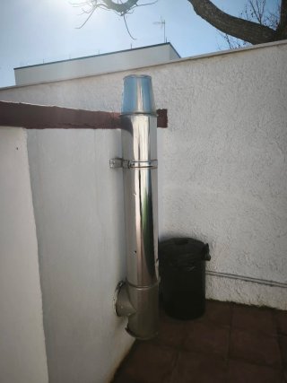 Caldera Roca LAIA GTI Confort+ Depósito+chimenea