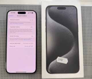 iPhone 15 Pro Max 256GB Negro Titanio
