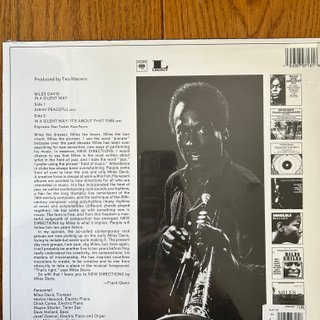Miles Davis-In A Silent Way (vinilo LP blanco)