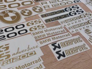 Lote Pegatinas BMW R1200 r1150 Motorrad