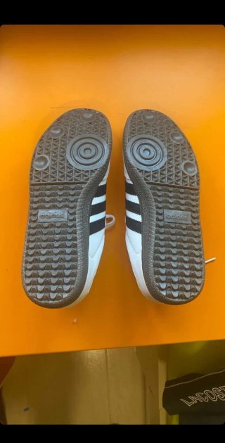 Adidas Samba Mujer Blancas y Negras