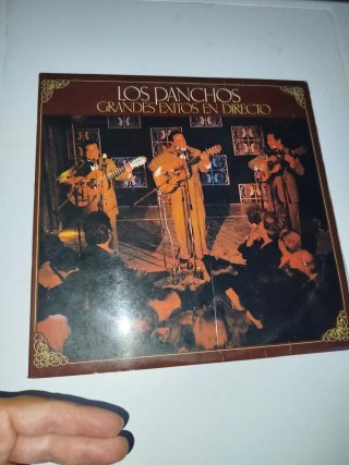 2 Vinilos Los Panchos Grandes Éxitos En Directo