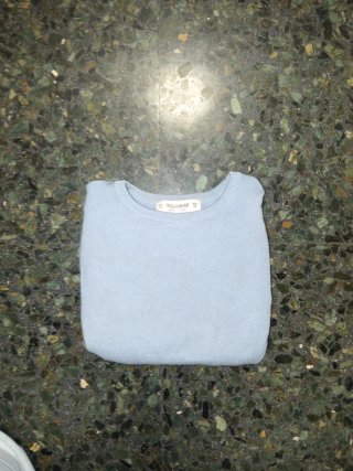 Camiseta estrecha de manga larga.