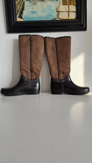 Botas impermeables tipo equitación talla 38