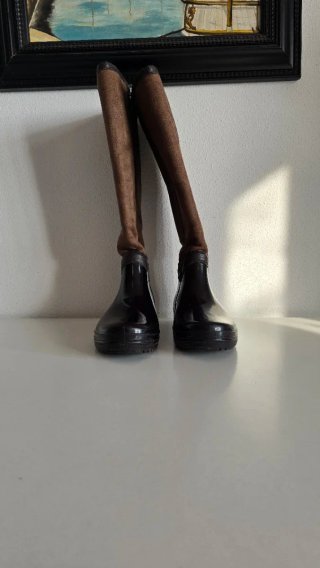 Botas impermeables tipo equitación talla 38