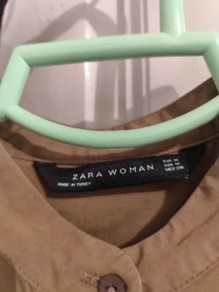 Vestido camisero verde