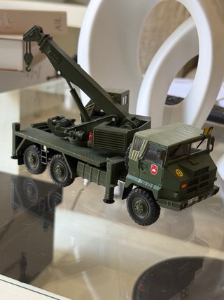 Maqueta camión Pegaso militar antiguo