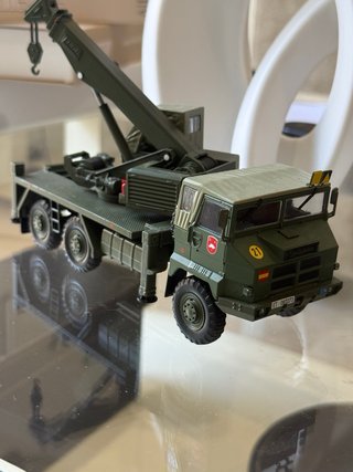 Maqueta camión Pegaso militar antiguo
