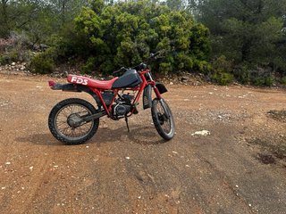 Derbi FDS Enduro Roja y Negra