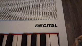 Piano Digital Alesis Recital Blanco