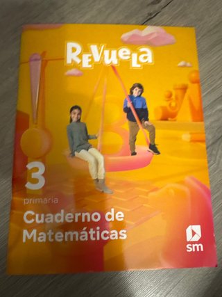 Cuaderno de Matemáticas. 3 Primaria. Revuela