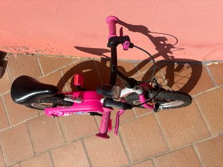 Bicicleta B'TWIN 14 rosa niña 3-5 años